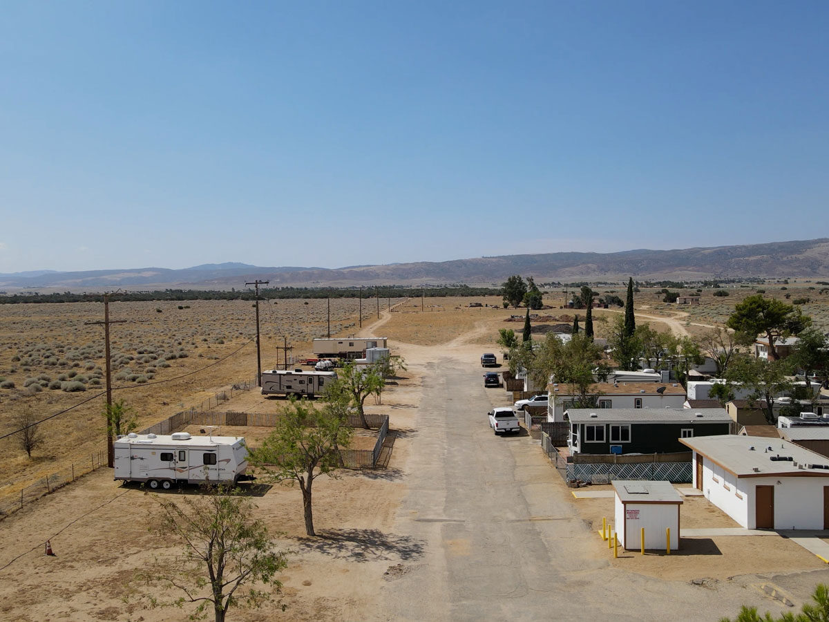 Arial view of Winter Haven Mobile RV Park.