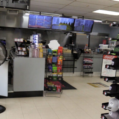 Inside the Wee Vill Market.