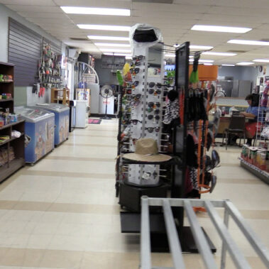 Inside the Wee Vill Market.